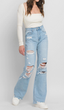 Flying Monkey 90's Vintage High Rise Flare