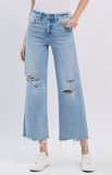 Flying Monkey High Rise Crop Wide Jean