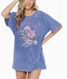 Bloom With Grace Boyfriend Tee