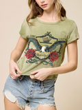 Long Live Rock N Roll Crop