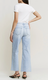 Mica High Rise Raw Hem Pant