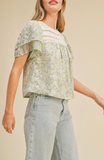 Sage Crochet Top