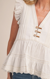 Mabel Stitch Blouse