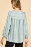 Dot Print Blouse