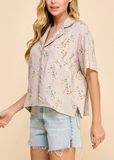 Spring Fling Print Blouse
