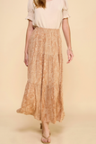 Mulberry Abstract Skirt