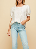 Tribal Smocked Sleeve
