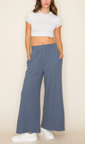Cloudy Knit Wide Leg Pant