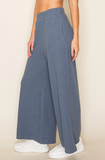 Cloudy Knit Wide Leg Pant