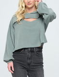 Sara Cropped Hoodie