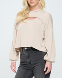 Sara Cropped Hoodie