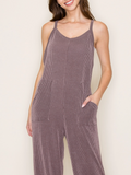 Ribbed Pocket Jumpsuit