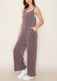 Ribbed Pocket Jumpsuit