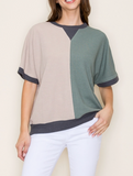 Colorblock Cloudy Knit