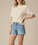 Cloudy Knit Romance Bubble Sleeve