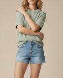 Cloudy Knit Romance Bubble Sleeve