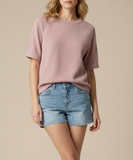 Cloudy Knit Romance Bubble Sleeve