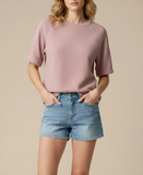 Cloudy Knit Romance Bubble Sleeve