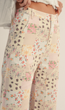 Vintage Pastel Patchwork Pant