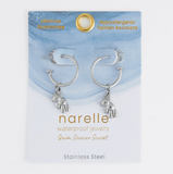 Waterproof Silver Teddy Bear Hoop