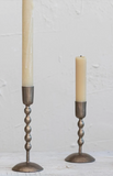 Cast Iron Bauble Taperholders