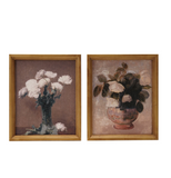 Wood Framed Vintage Wall Décor