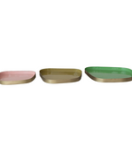 Enameled Metal Organic Trays