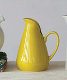 Quart Stoneware Pitcher - Chartreuse