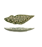 Dottie Stoneware Leaf Plate