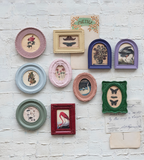 Resin Mini Framed Artmagnet Multi Color, 10 Styles