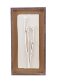 12" X 24" Cast Botanical Wall Decor