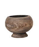 9" Paulownia Wood Planter