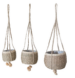 Seagrass Hanging Basket