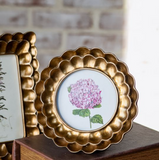 4x4 Bronze Scallop Frame