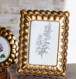 4" x 6" Bronze Scallop Frame