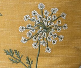 18" Yellow Dandelion Pillow