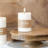 4" Led Pillar Candle