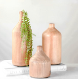 Art Deco Wood Bottles