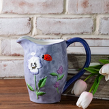 7" Summer Floral Pitcher