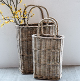 French Willow Flower Baskets