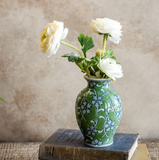 6" Floral Bouquet Vase