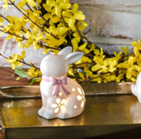 3.5" Light Up Bow Bunny