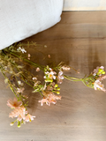 Wispy Spring Buds Spray - Peach