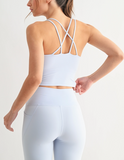 Venice Cloud Criss Cross Bra