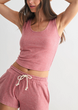Brushed Hacci Lounge Tank