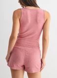 Brushed Hacci Lounge Tank