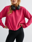 Mineral Cloud Bubble Hem Pullover