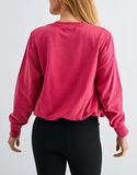 Mineral Cloud Bubble Hem Pullover
