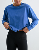 Mineral Cloud Bubble Hem Pullover