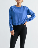 Mineral Cloud Bubble Hem Pullover